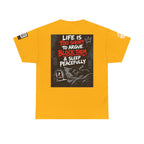 Life Is Too Short to Argue — Block Them & Sleep Back Graphic Tee
