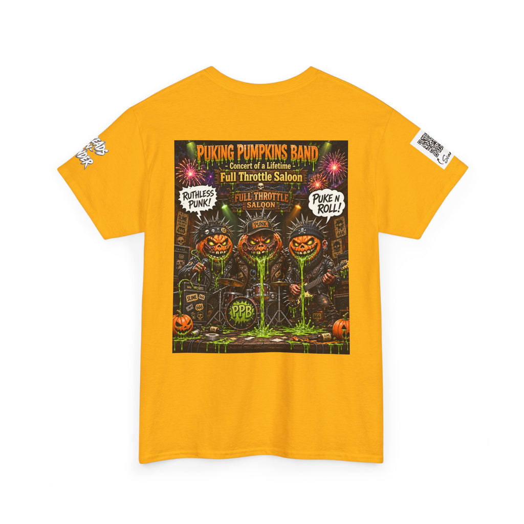 The Puking Pumpkins Punks #8 — Concert of Life - Horror Graphic T-Shirt