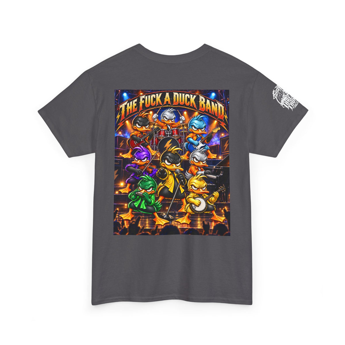 FUCK A DUCK BAND — Live Rock Show Back Graphic Tee