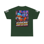 24-Hour News — Turning Idiots Into Experts Back Graphic Tee