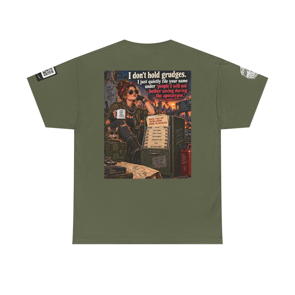 People I Won’t Save During the Apocalypse Back Graphic Tee