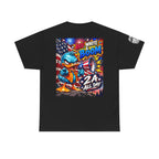 Red, White & Boom Patriotic Duck Back Graphic Tee