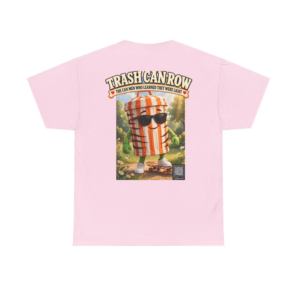 Trash Can Row Tee #8