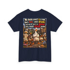 Funny Goose T-Shirt — "My Ducks Aren't in a Row" Humorous Farm Animal Tee