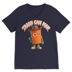 TRASH CAN MAN Classic V-Neck T-Shirt