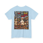Funny Goose T-Shirt — "My Ducks Aren't in a Row" Humorous Farm Animal Tee