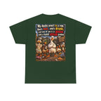 Funny Goose T-Shirt — "My Ducks Aren't in a Row" Humorous Farm Animal Tee