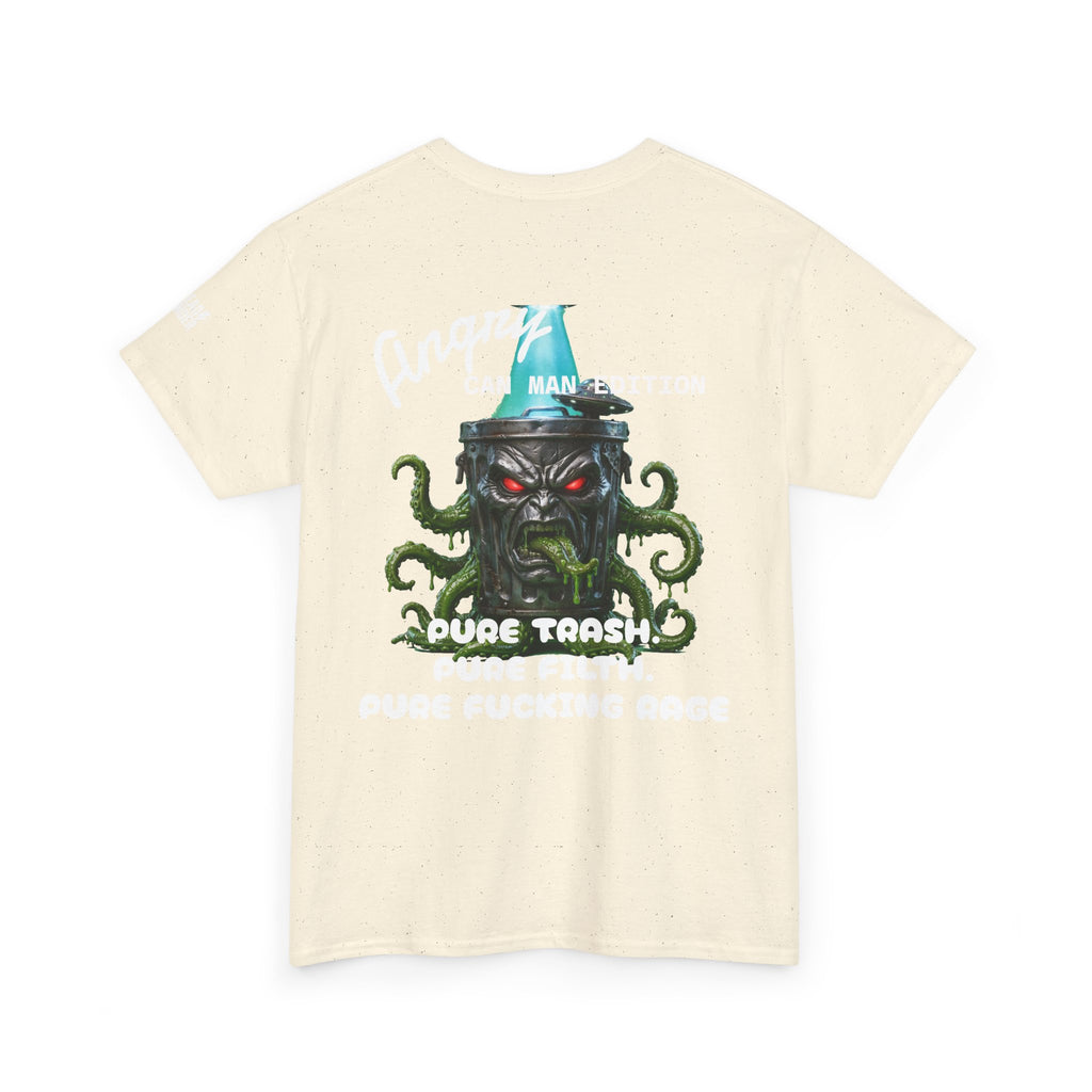 T-Shirt — Angry Can Man Monster Graphic Tee