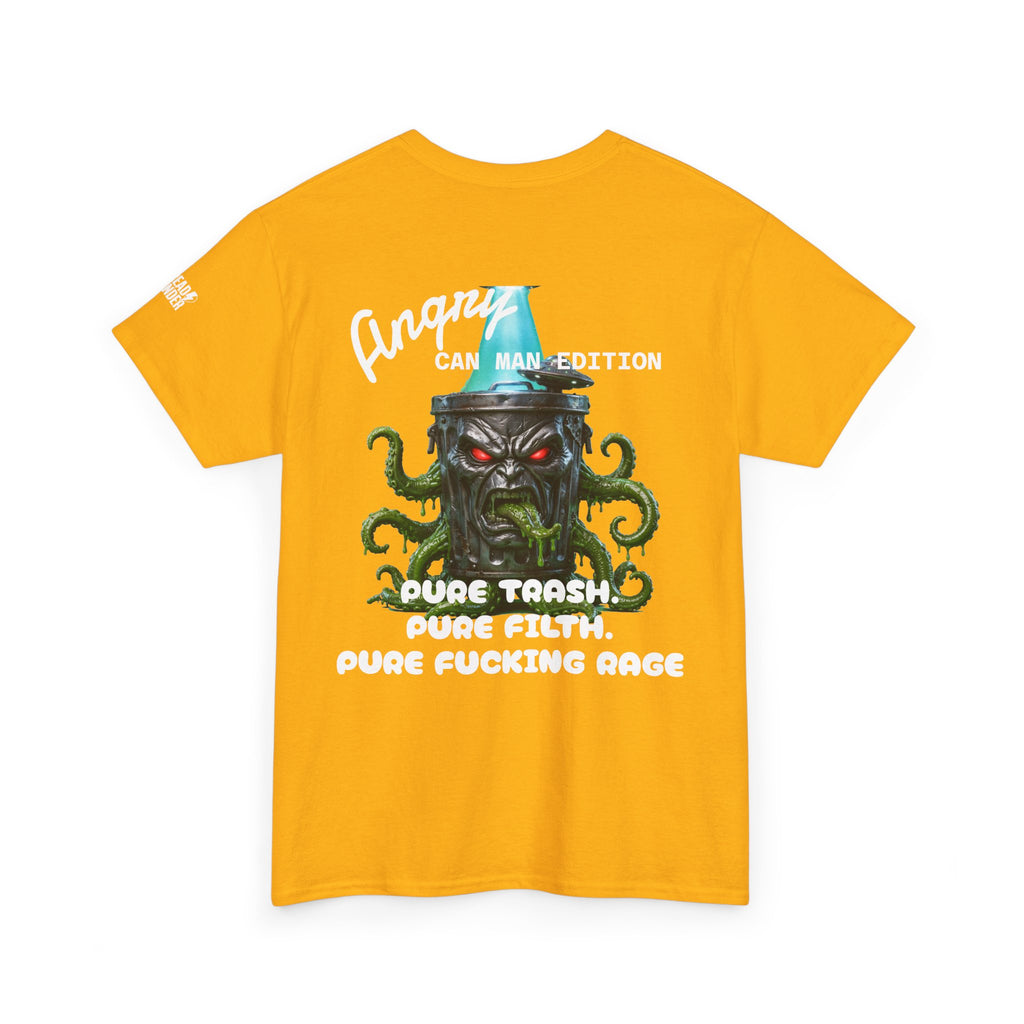 T-Shirt — Angry Can Man Monster Graphic Tee
