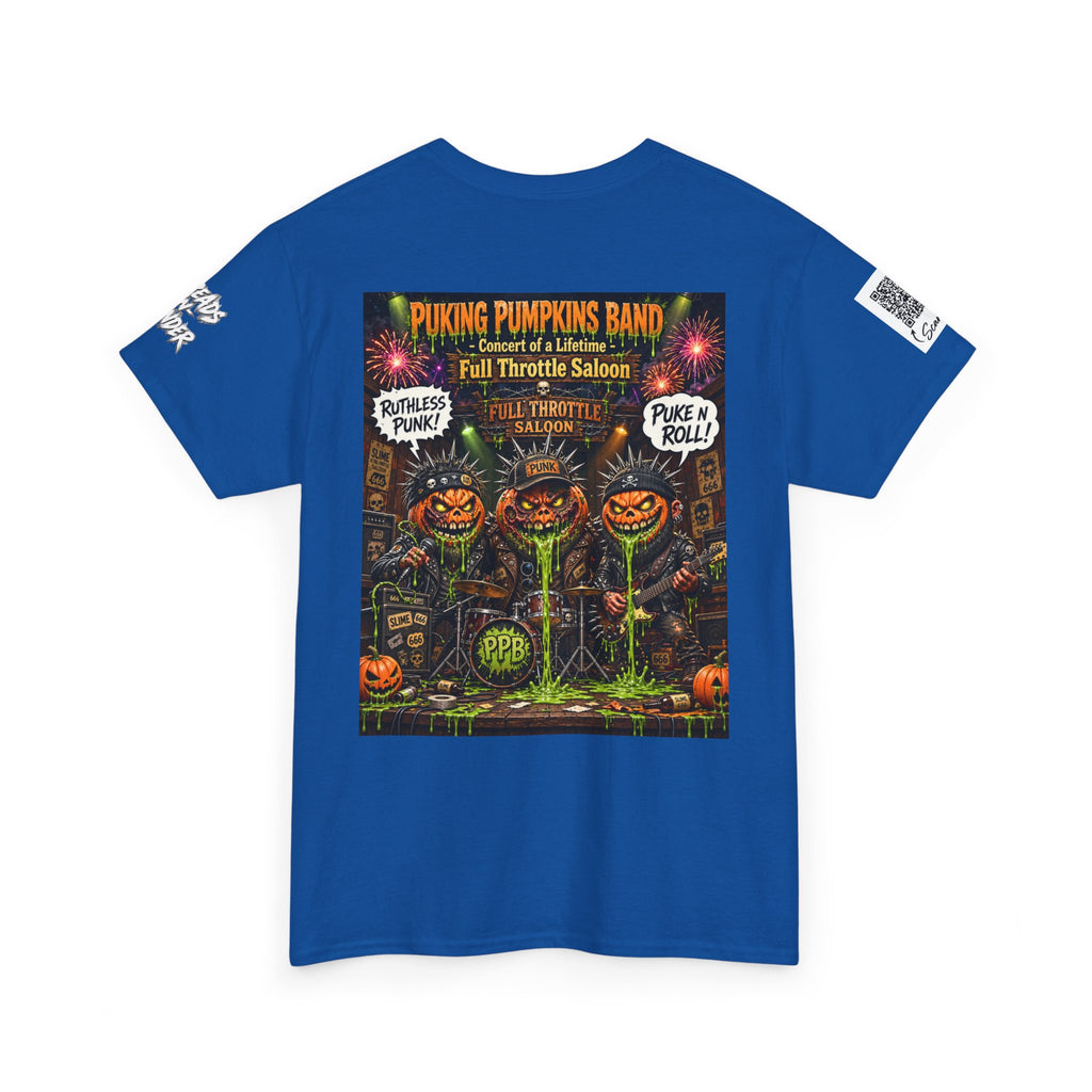 The Puking Pumpkins Band #8 — Concert of Life - Horror Graphic T-Shirt