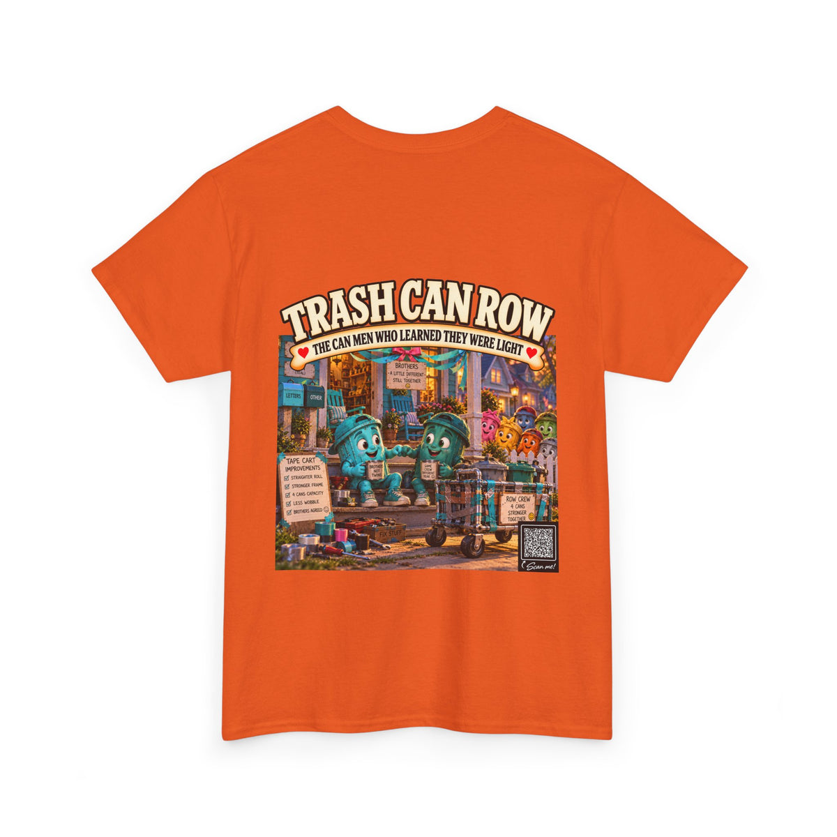 Trash Can Row Tee #1