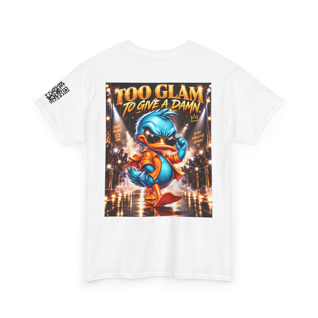 Too Glam to Give a Damn Back Graphic Tee