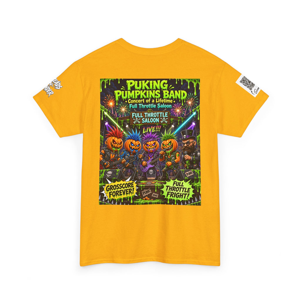 The puking Pumpkins Band #3 — Concert of Life - Horror Graphic T-Shirt