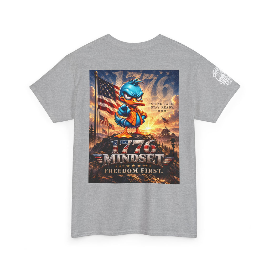 1776 Mindset — Freedom First Back Graphic Tee
