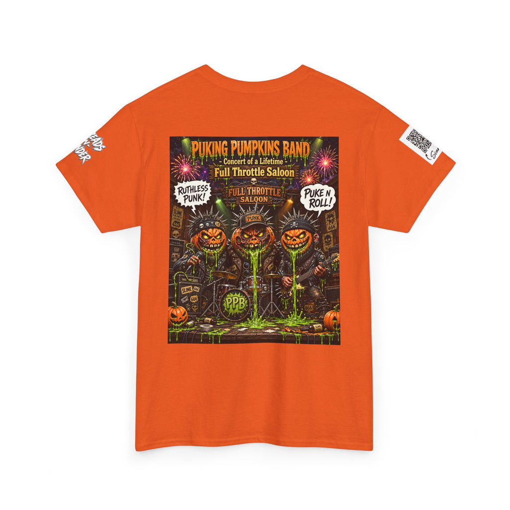 The Puking Pumpkins Band #8 — Concert of Life - Horror Graphic T-Shirt