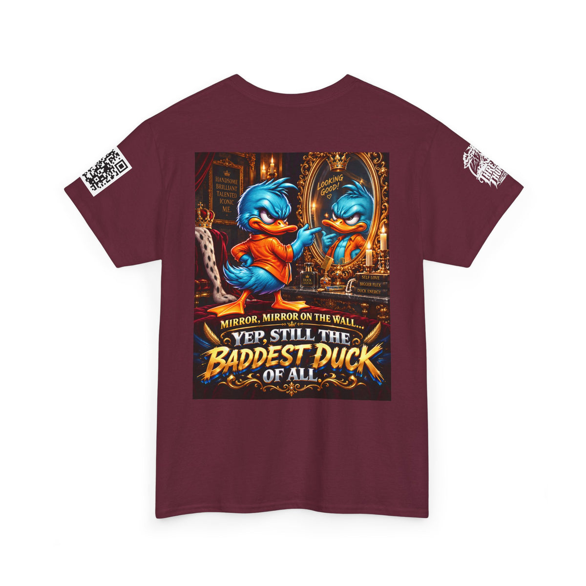 Mirror Mirror — Still the Baddest Duck of All Back Graphic Tee