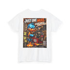 Just One More — Ammo Shopping Humor Back Graphic Tee