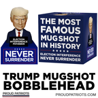 Trump Mugshot Bobblehead