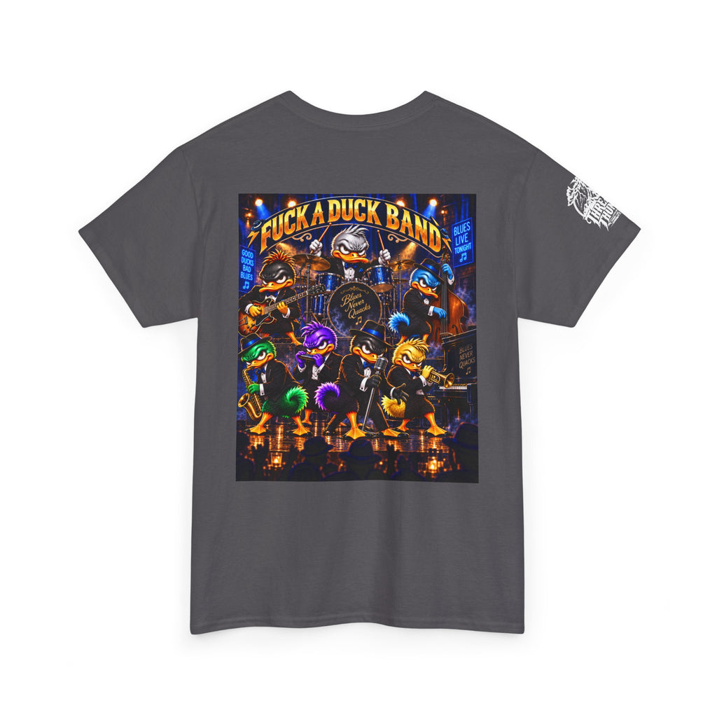 Blues Live Tonight — FUCK A DUCK BAND Back Graphic Tee