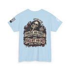 Forgive and Forget? Fuck Off and Die Works Better Back Graphic Tee