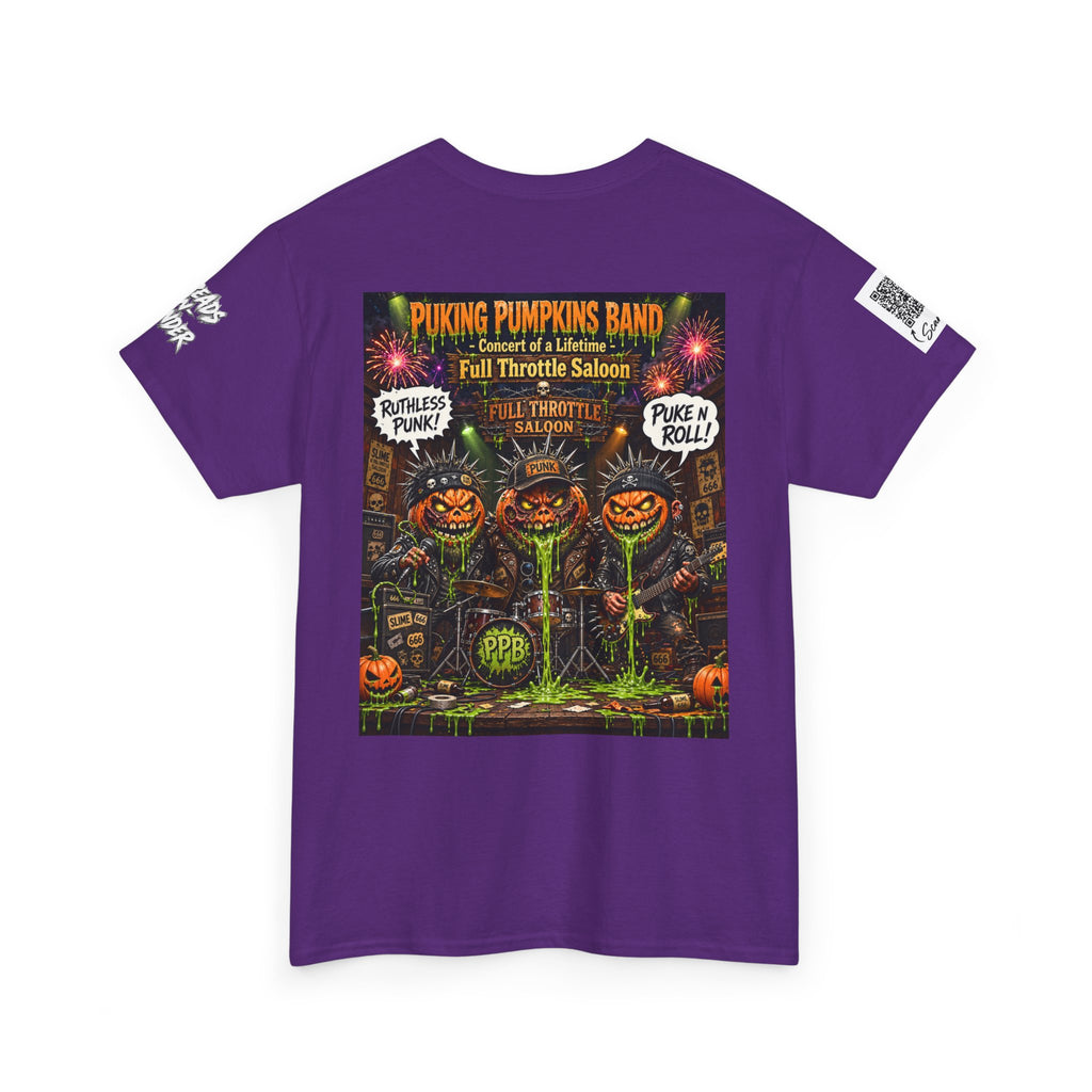 The Puking Pumpkins Band #8 — Concert of Life - Horror Graphic T-Shirt