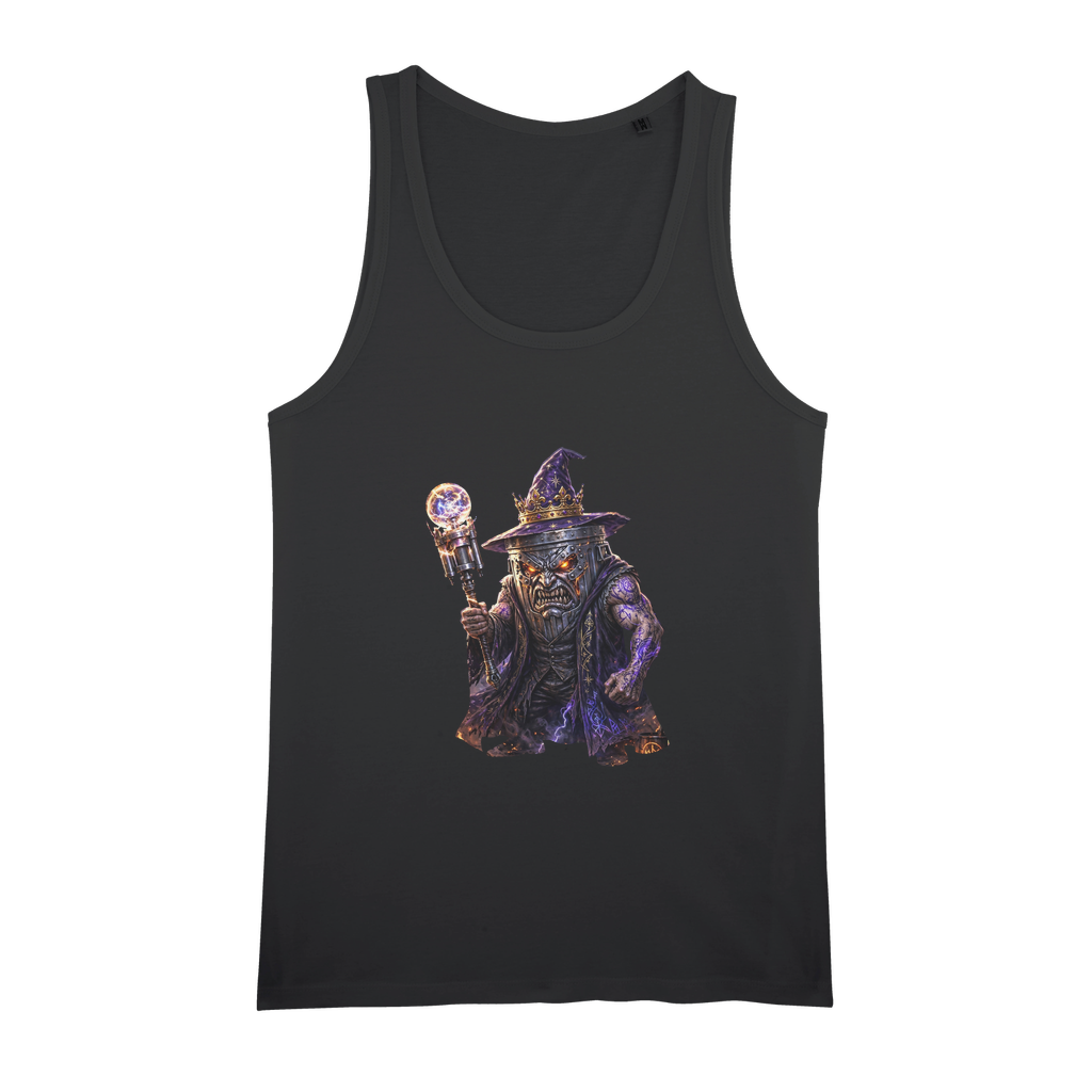 angry can man Organic Jersey Unisex Tank Top