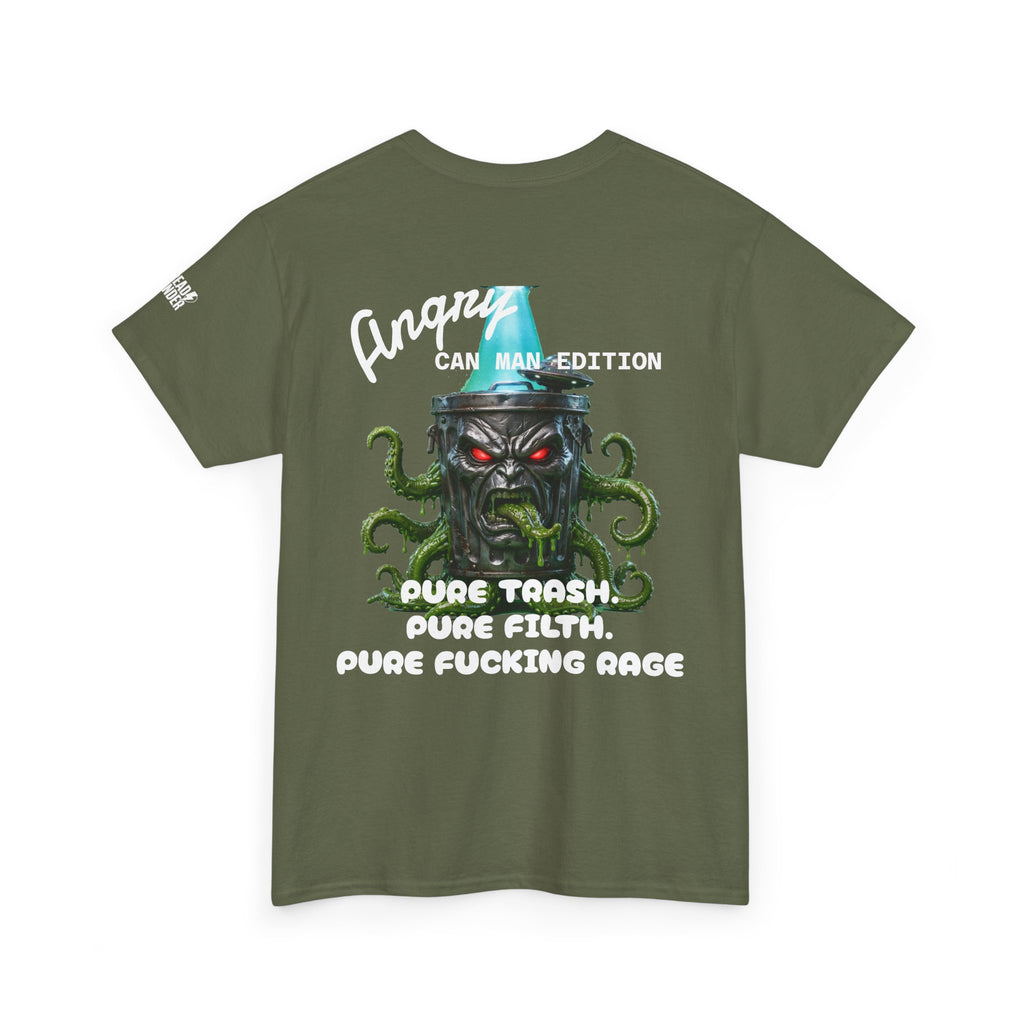 T-Shirt — Angry Can Man Monster Graphic Tee