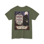 Funny Cat Funeral Tee — "I Wasn't Somebody to Stand Up At My Funeral" Graphic T-Shirt
