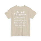 Second Amendment T-Shirt — Constitution Quote Flag Tee