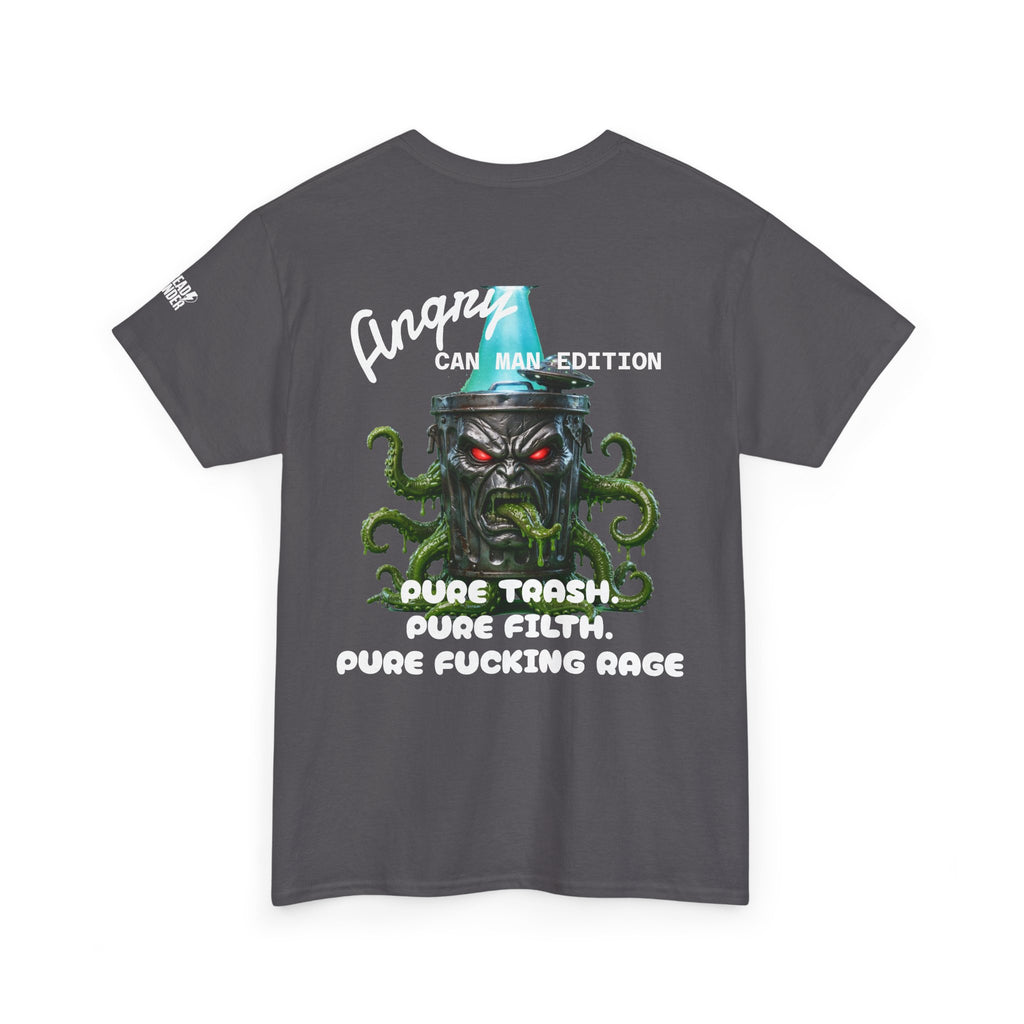 T-Shirt — Angry Can Man Monster Graphic Tee