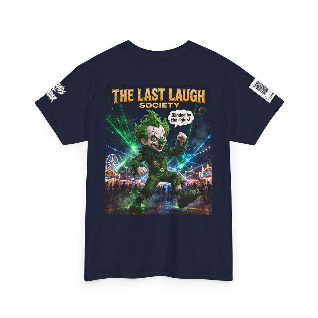 The Last Laugh Society Tee #165 — Carnival Clown Horror Graphic T-Shirt