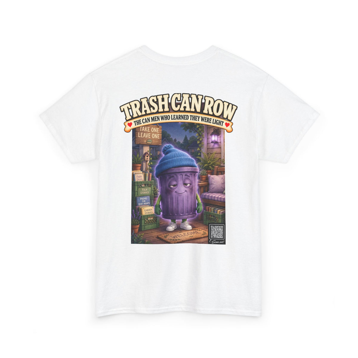 Trash Can Row Tee #7