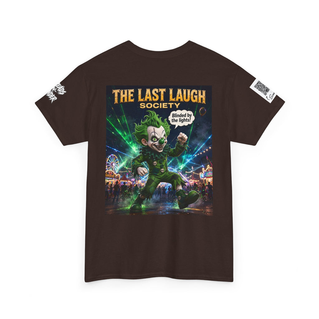 The Last Laugh Society Tee #165 — Carnival Clown Horror Graphic T-Shirt