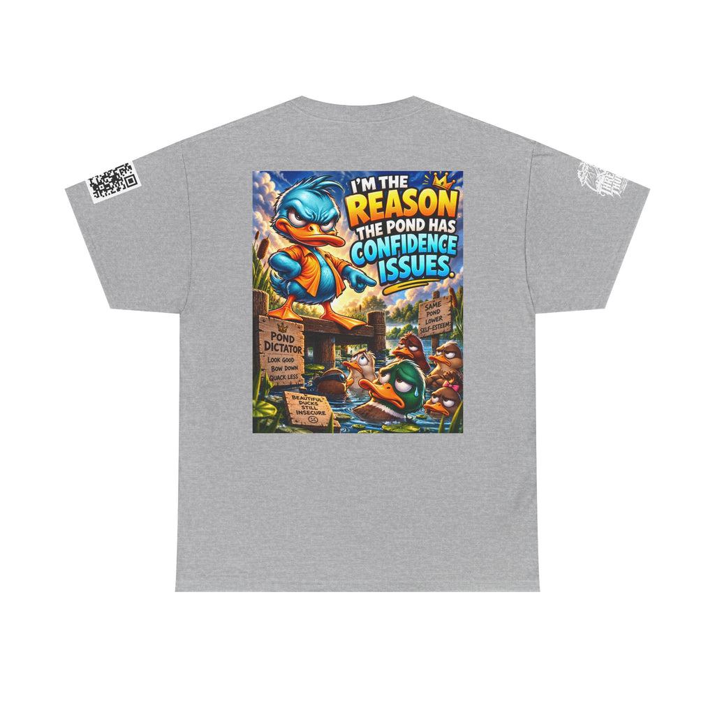 The Reason the Pond Has Confidence Issues Back Graphic Tee