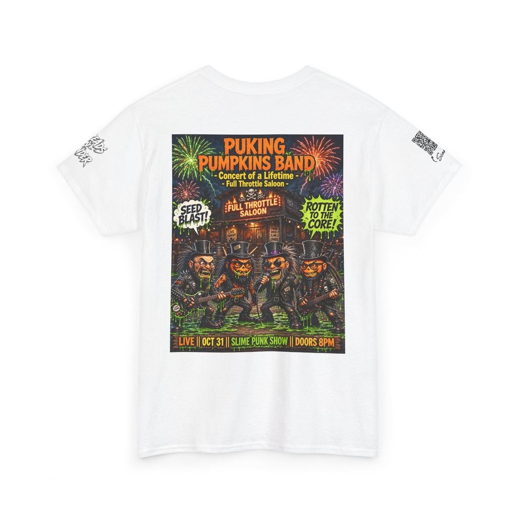 The Puking Pumpkins Punks #1 — Concert of Life - Horror Graphic T-Shirt
