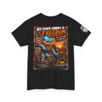 FUCK A DUCK BAND — Design #4 | My Other Hobby Is Freedom Back Graphic Tee