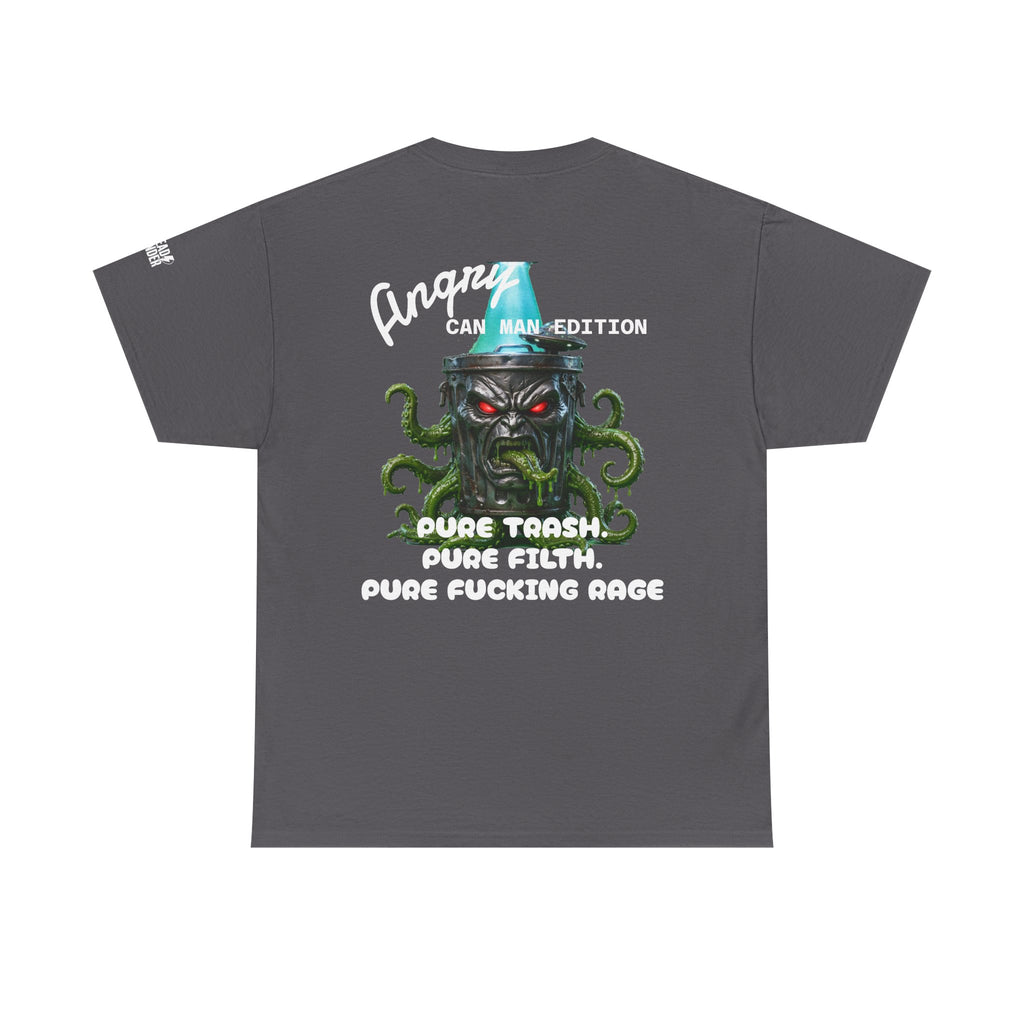 T-Shirt — Angry Can Man Monster Graphic Tee
