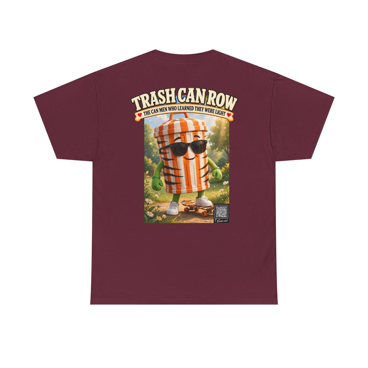 Trash Can Row Tee #8