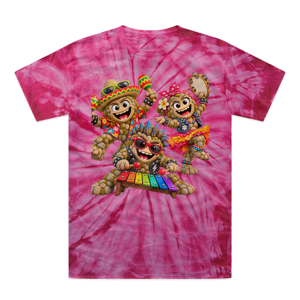 Falling Rocks Collection Tonal Spider Tie-Dye T-Shirt
