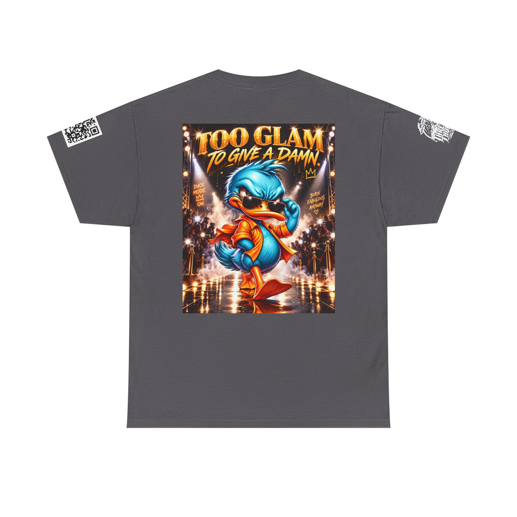 Too Glam to Give a Damn Back Graphic Tee