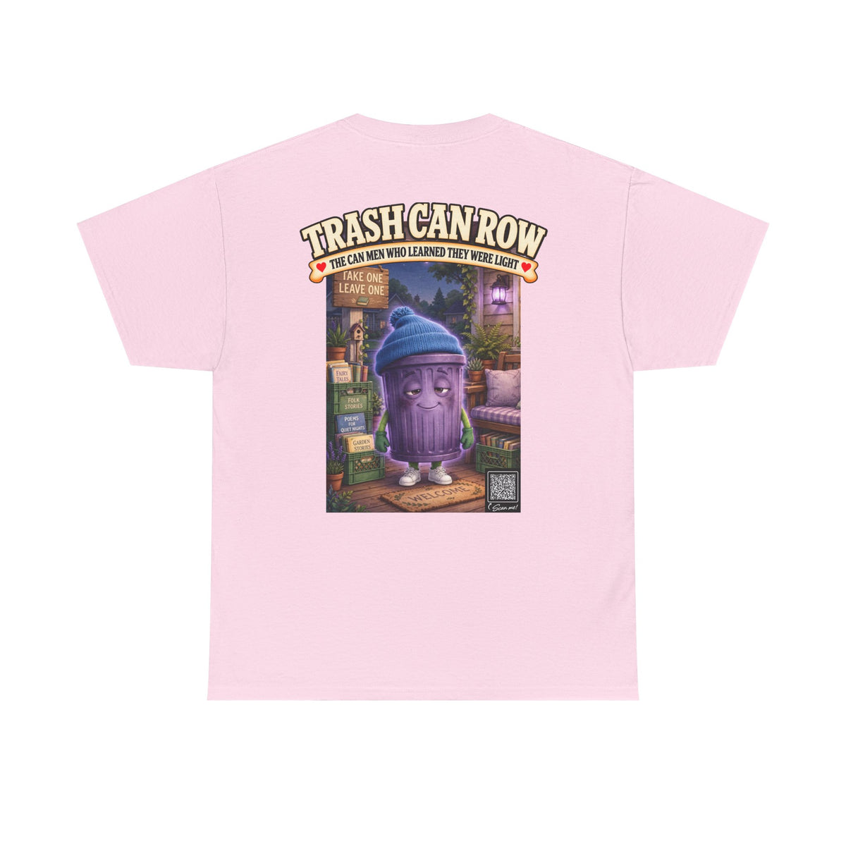 Trash Can Row Tee #7