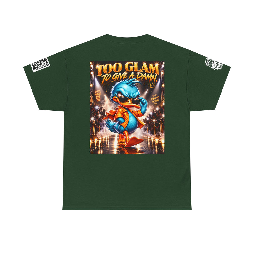 Too Glam to Give a Damn Back Graphic Tee
