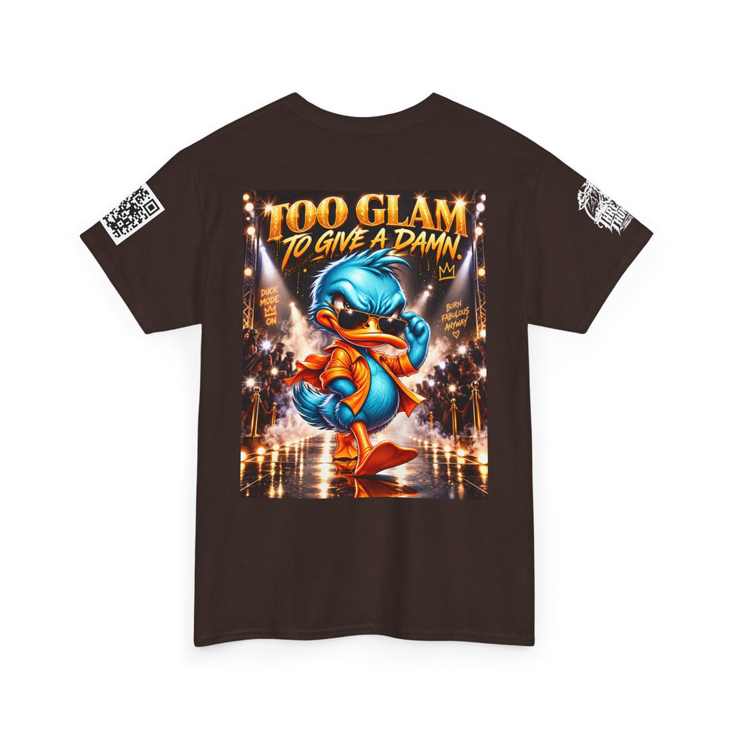 Too Glam to Give a Damn Back Graphic Tee
