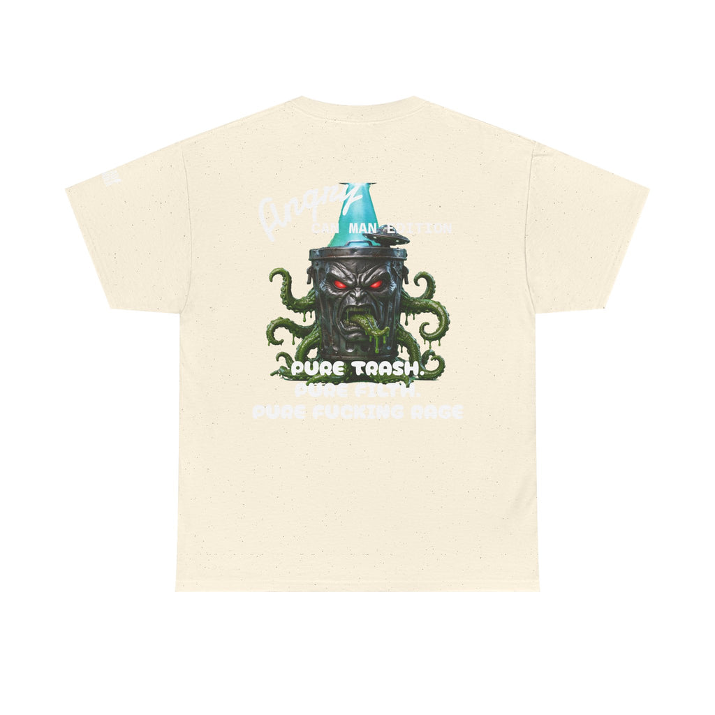 T-Shirt — Angry Can Man Monster Graphic Tee