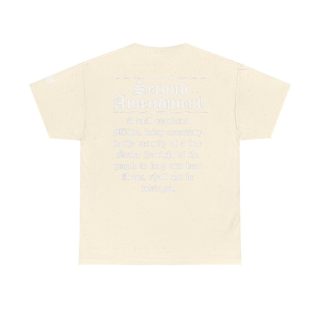 Second Amendment T-Shirt — Constitution Quote Flag Tee