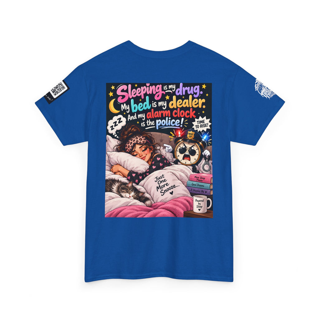 Sleeping Is My Drug — Powered by Sleep Back Graphic Tee