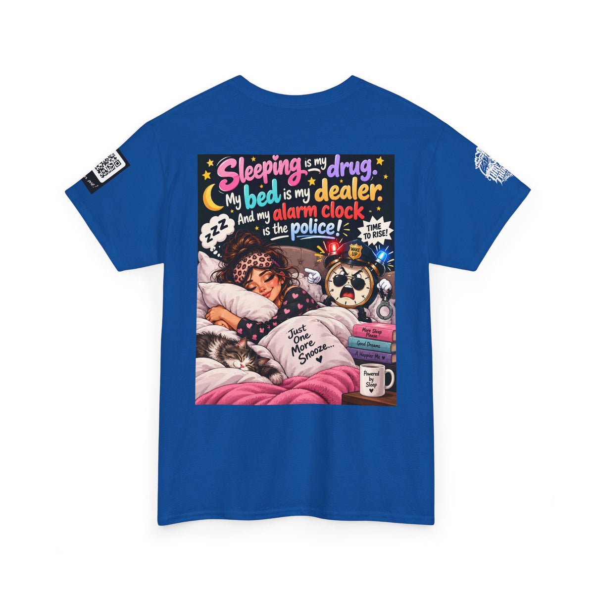 Sleeping Is My Drug — Powered by Sleep Back Graphic Tee