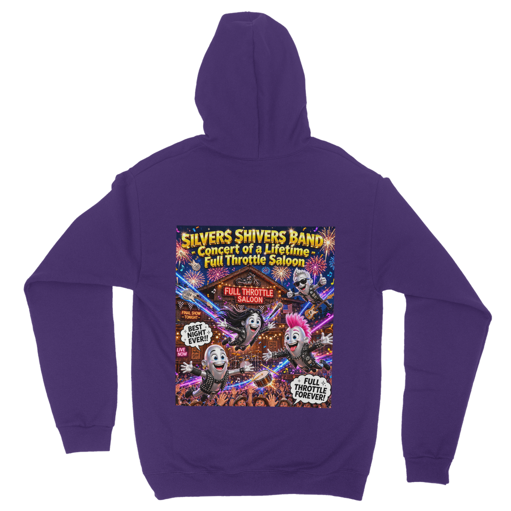 The Silver Shivers Band Classic Adult Hoodie