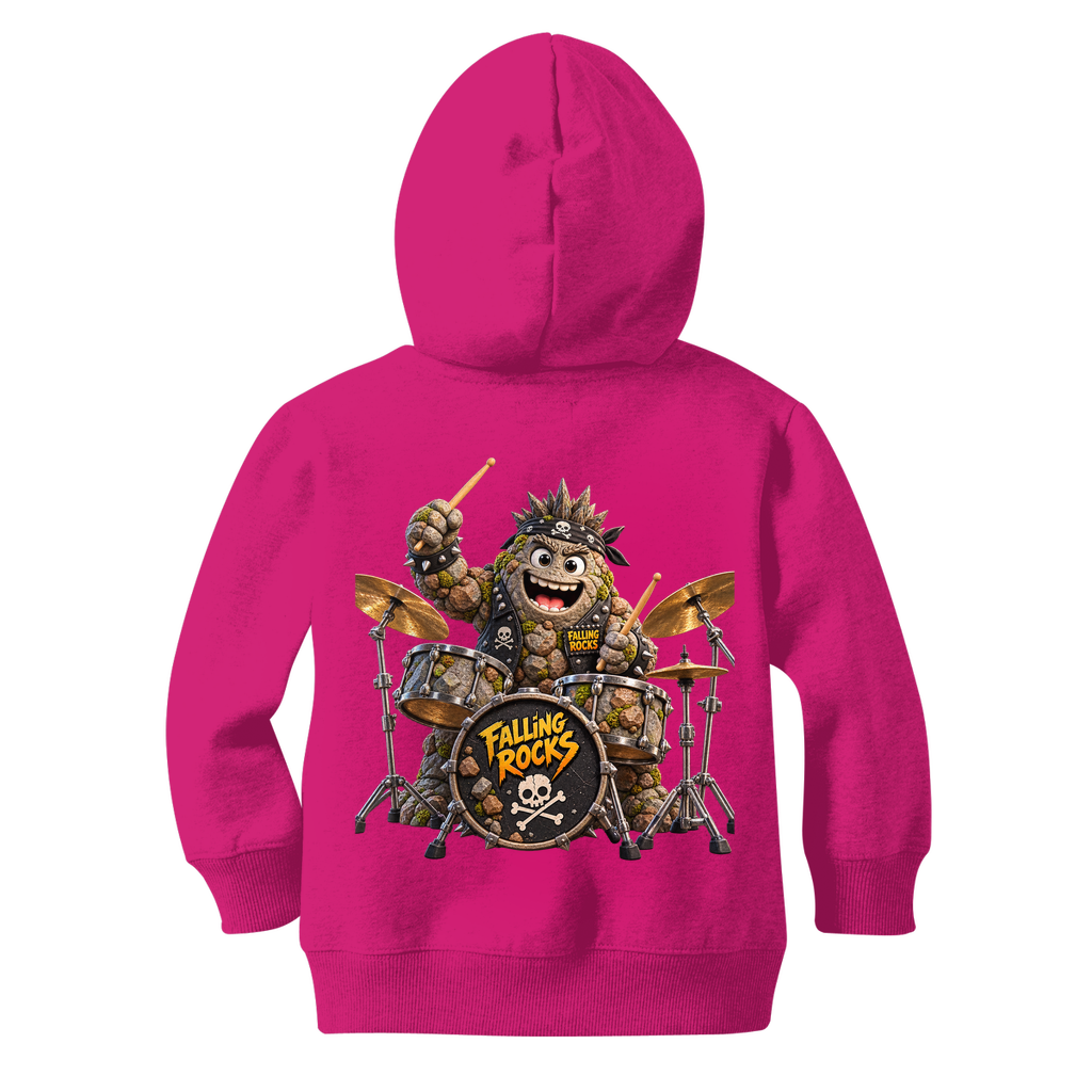 Falling Rocks COllection Classic Kids Zip Hoodie