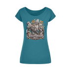 The Silver Shivers Band Wide Neck Womens T-Shirt XS-5XL